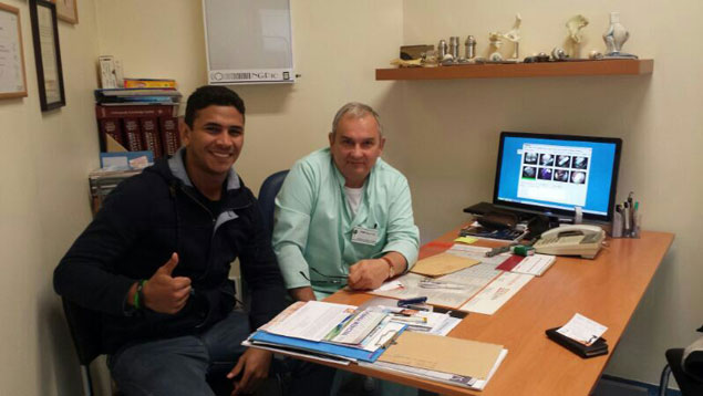 Ruben Limardo operacion de rodilla
