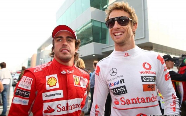 Alonso y Button