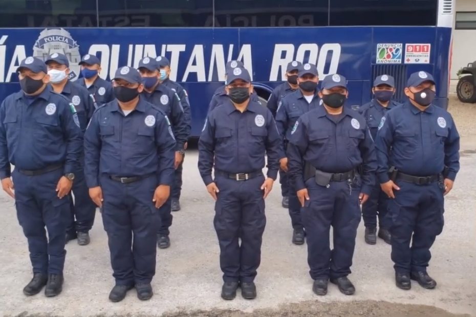 La policía estatal toma el relevo en Tulum y los agentes municipales son enviados a la formación